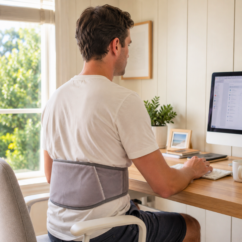 DecompRest™ CosyHeat Heated Back Wrap